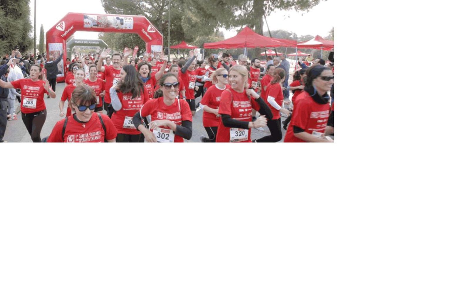 Participantes en la primera edición de la carrera.