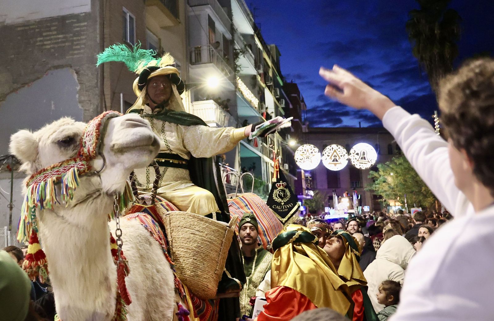 Las fotos del Heraldo Real en Los Remedios