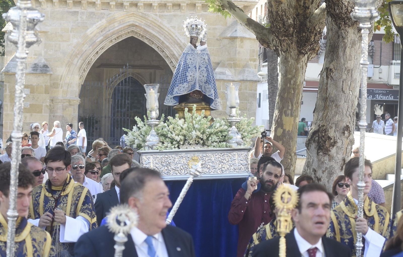 Procesión de la Virgen de la Fuensanta de 2019.