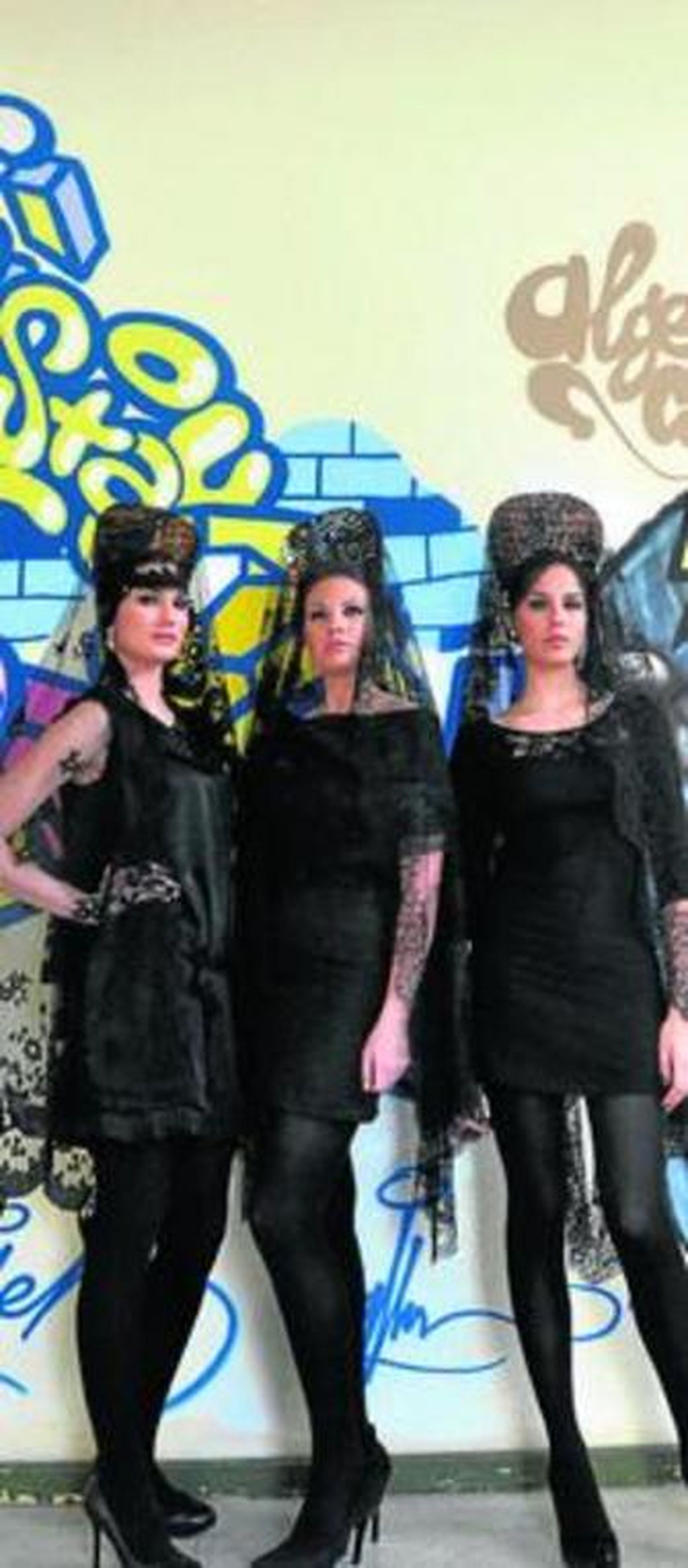 Formas más actuales de llevar la clásica mantilla.