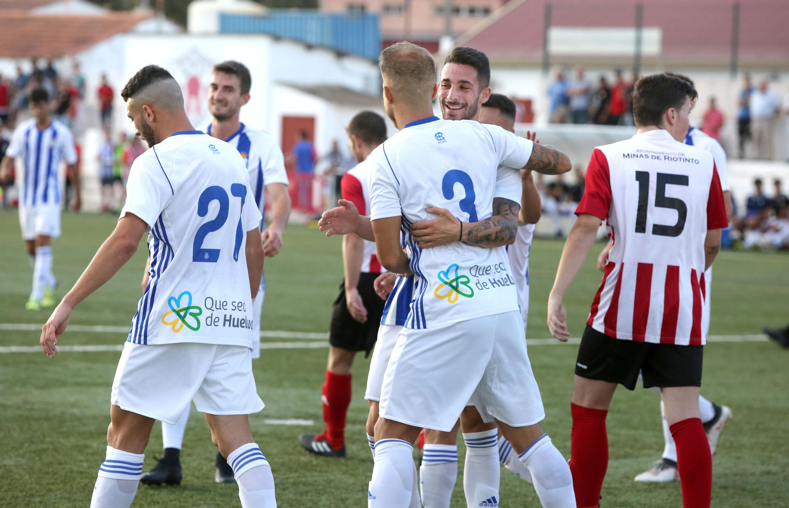 Imágenes del partido Riotinto-Recreativo de pretemporada 2019