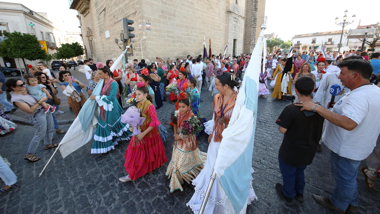 Vuelta a Jerez de la hermandad del Rocío