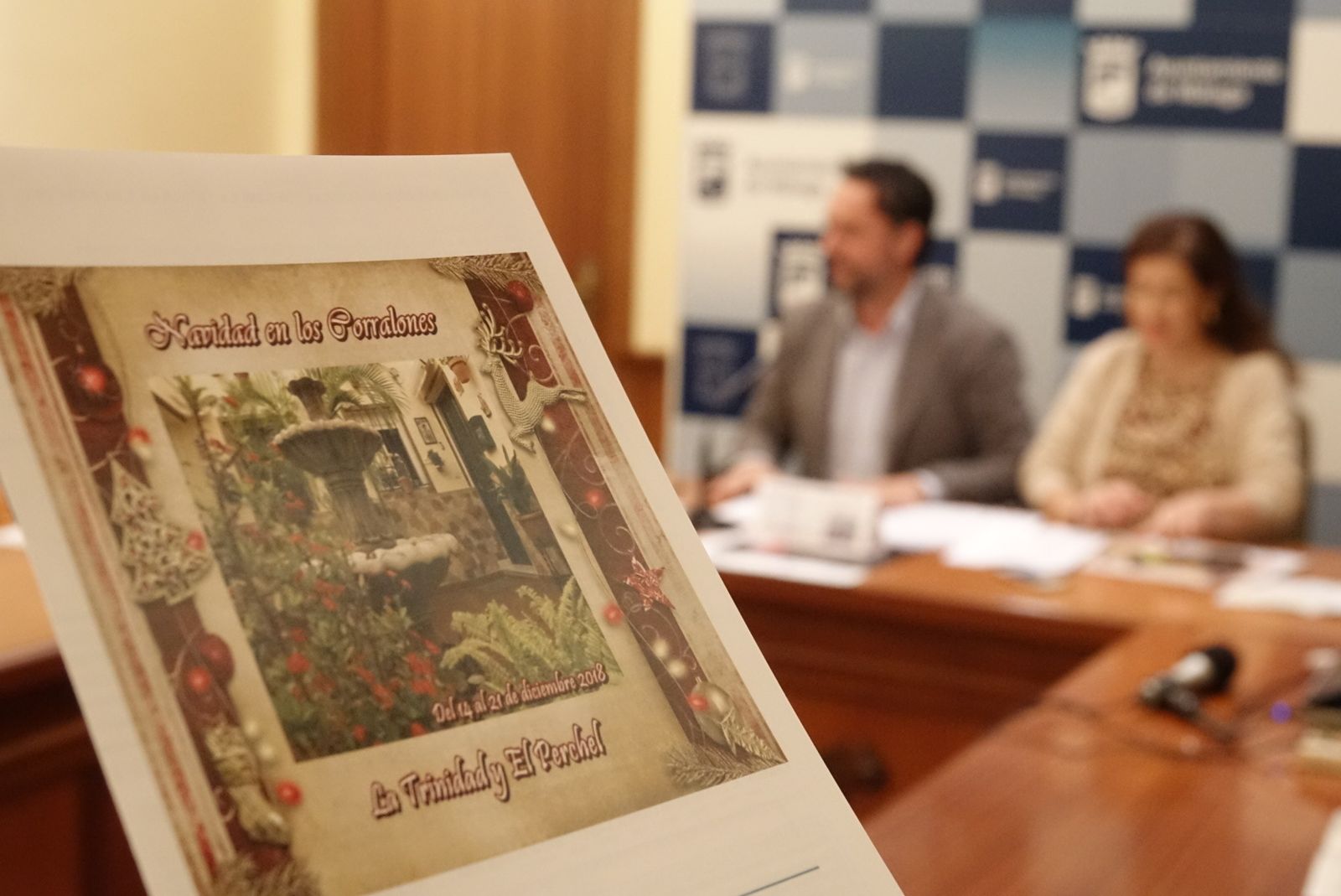 Presentación de la programación navideña de los Corralones de Trinidad y Perchel.