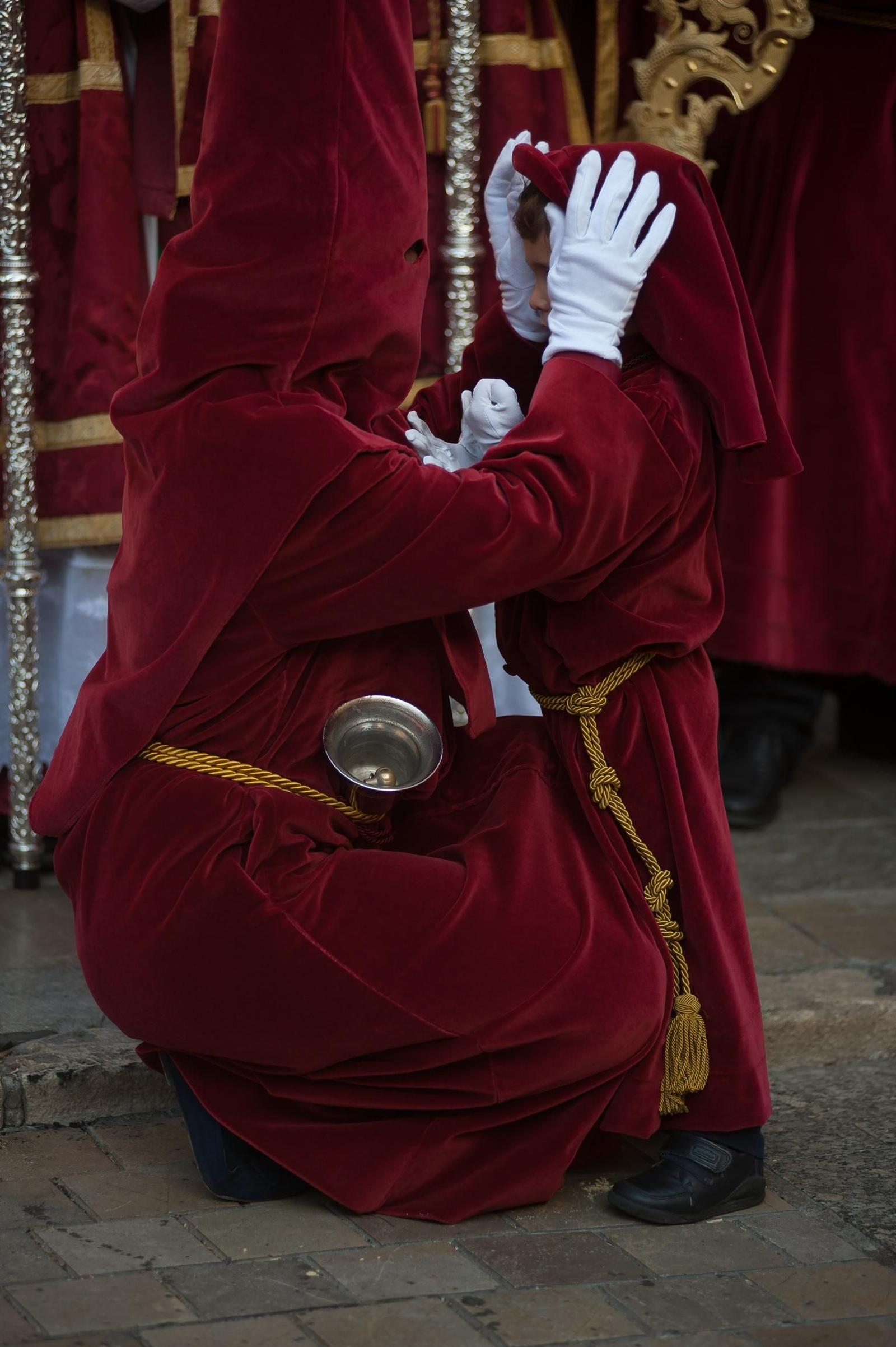 Las fotos de Estudiantes en el Lunes Santo en Málaga