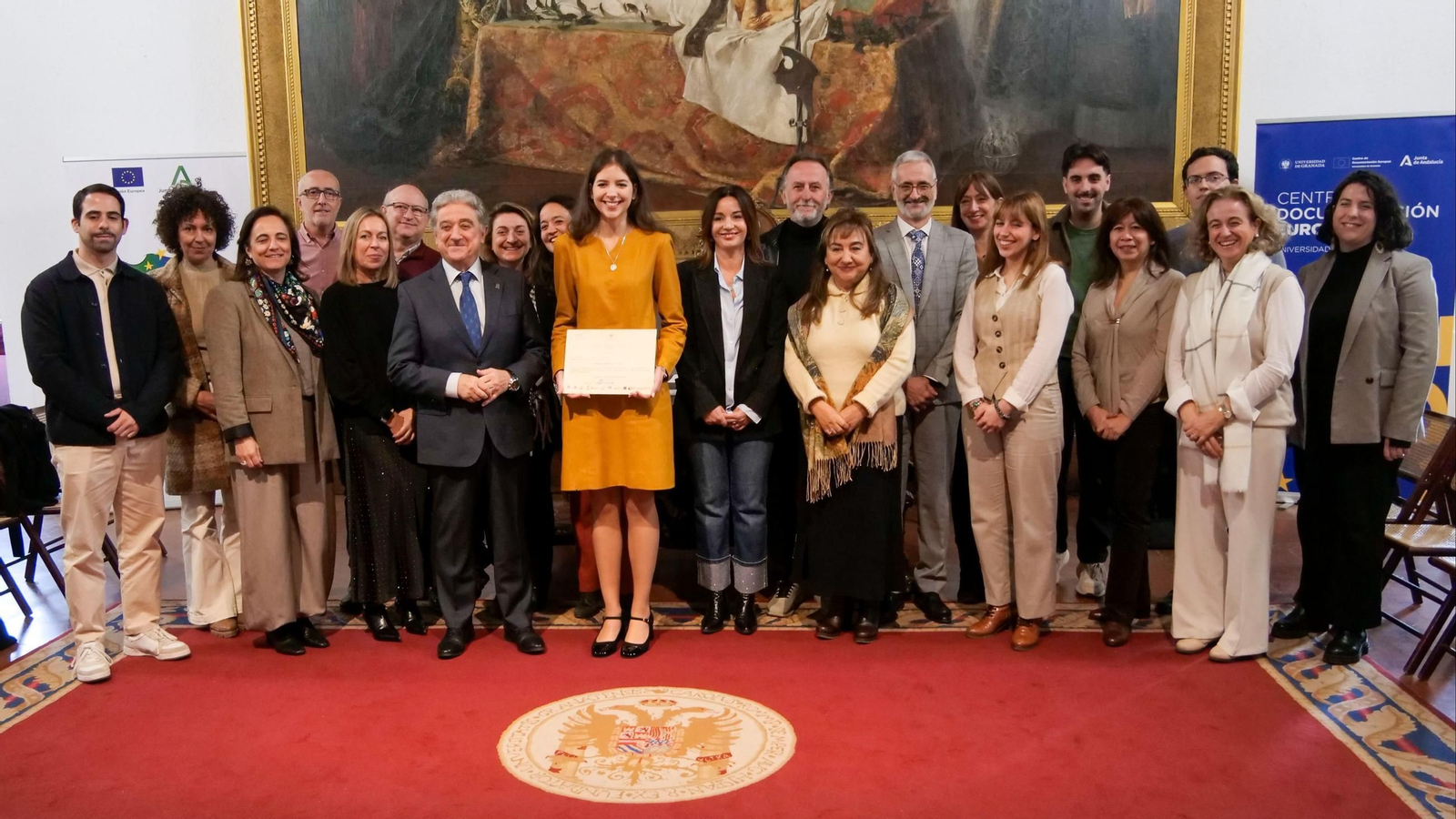 Estrella María Montes recibe el Premio Andaluz de Investigación sobre Integración Europea Estrella María Montes recibe el Premio Andaluz de Investigación sobre Integración Europea