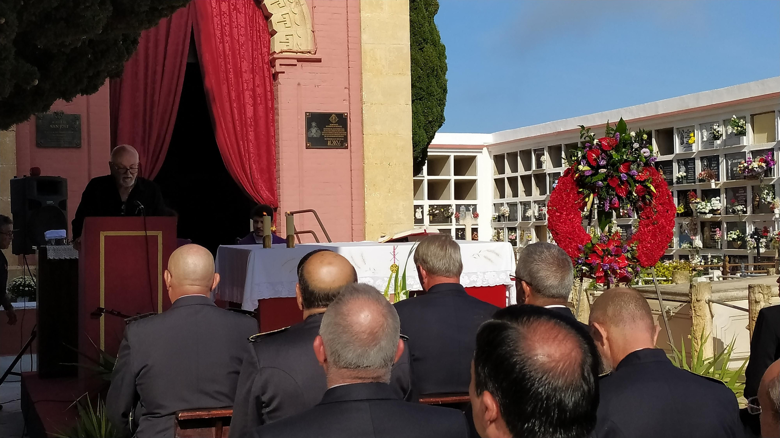 Día de los Difuntos en el cementerio de la ciudad de San Fernando