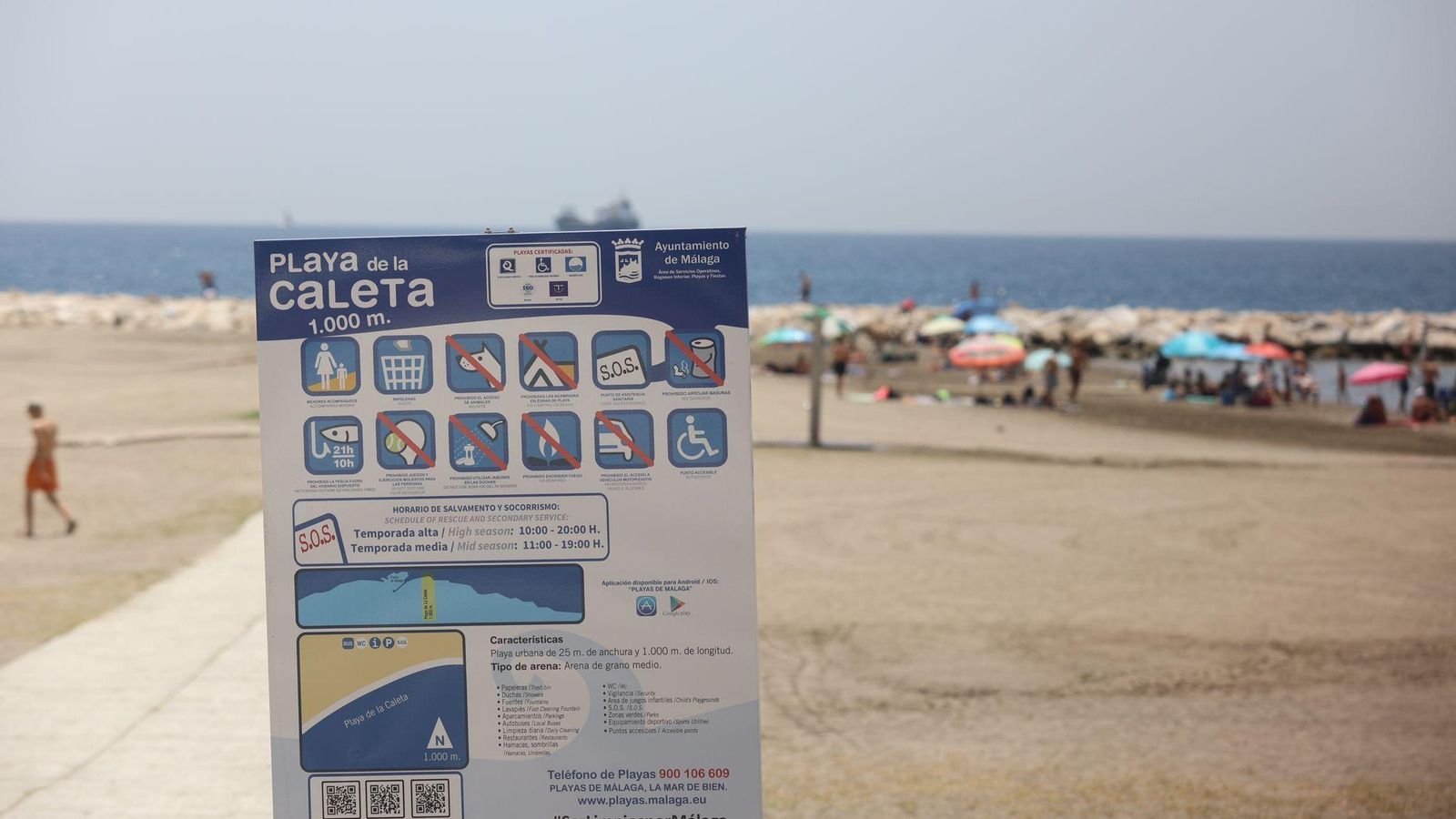 Imagen de la Playa de la Caleta