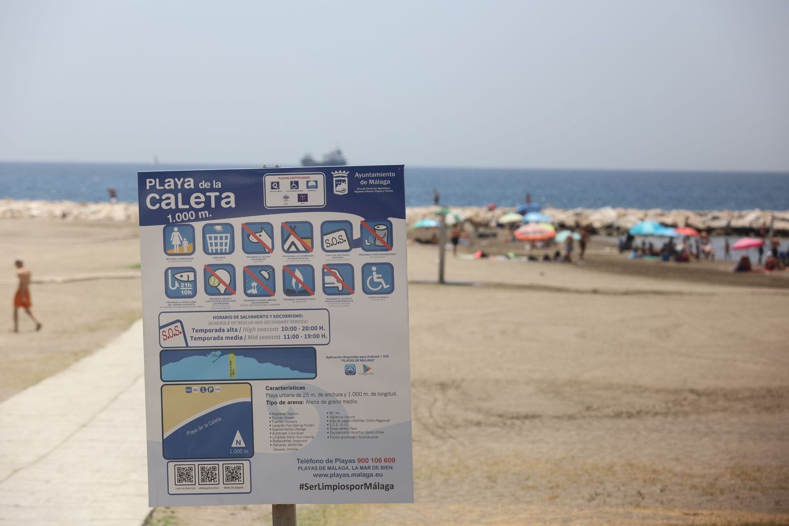 Imagen de la Playa de la Caleta