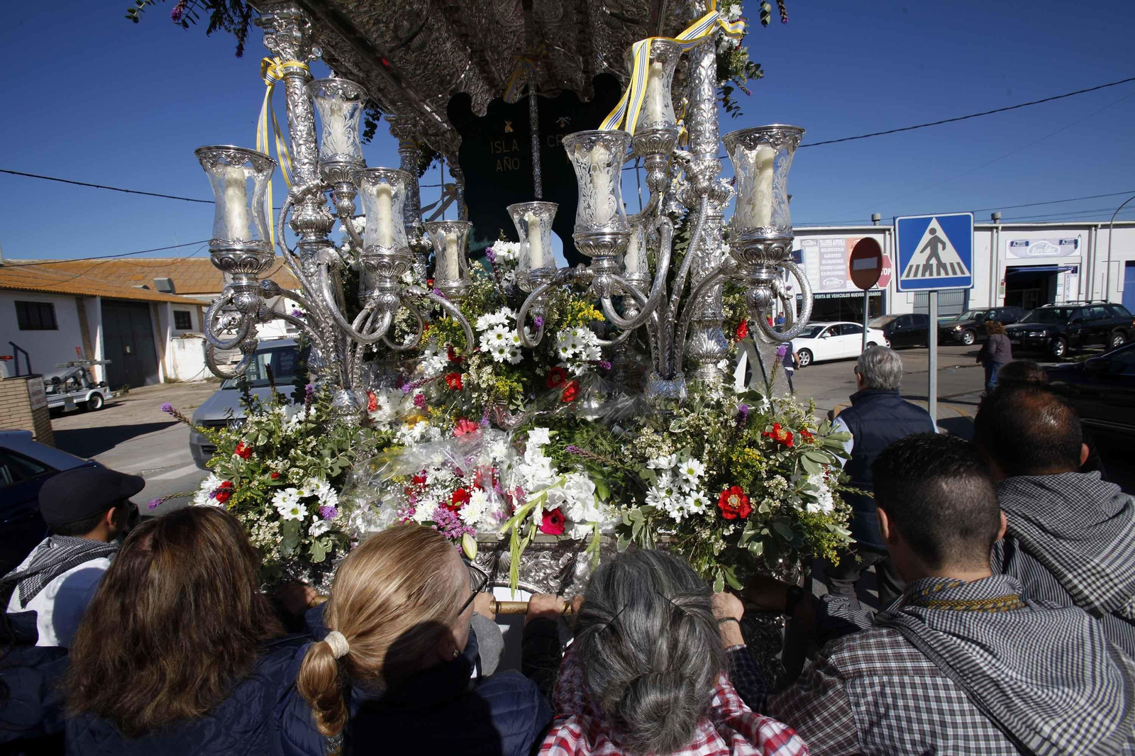 Salida de la hermandad de Isla Cristina