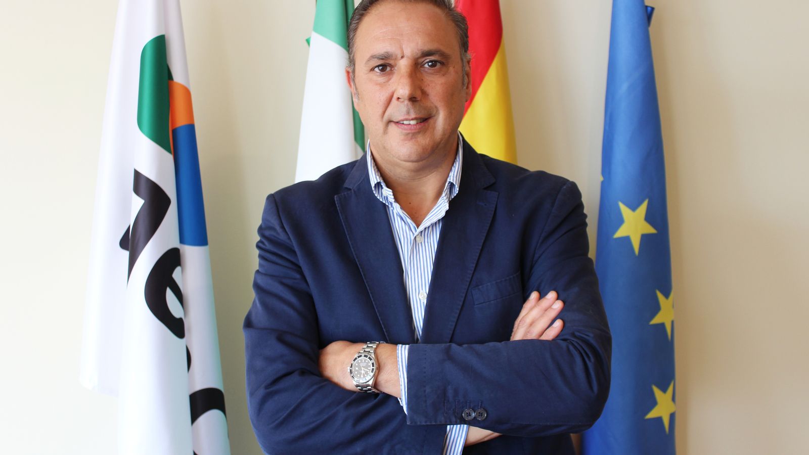 El vicepresidente de la Asociación de empresarios hoteleros de la Costa del Sol (Aehcos), Javier Hernández.