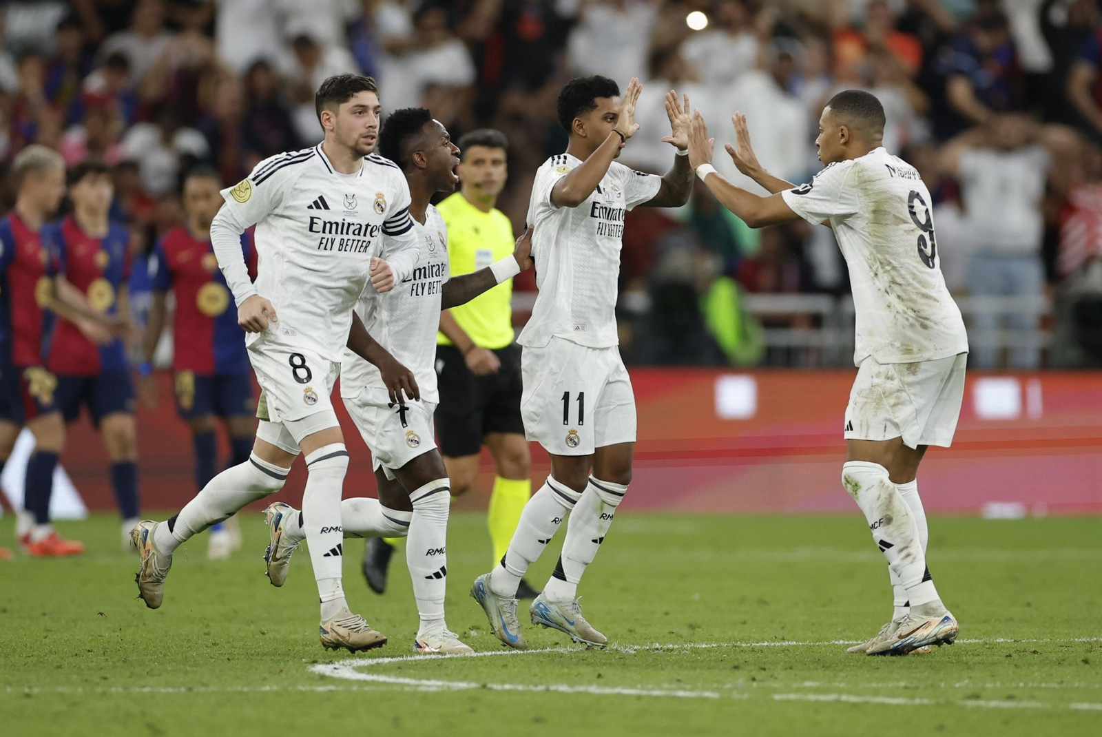 Las fotos de la Supercopa Barcelona - Real Madrid