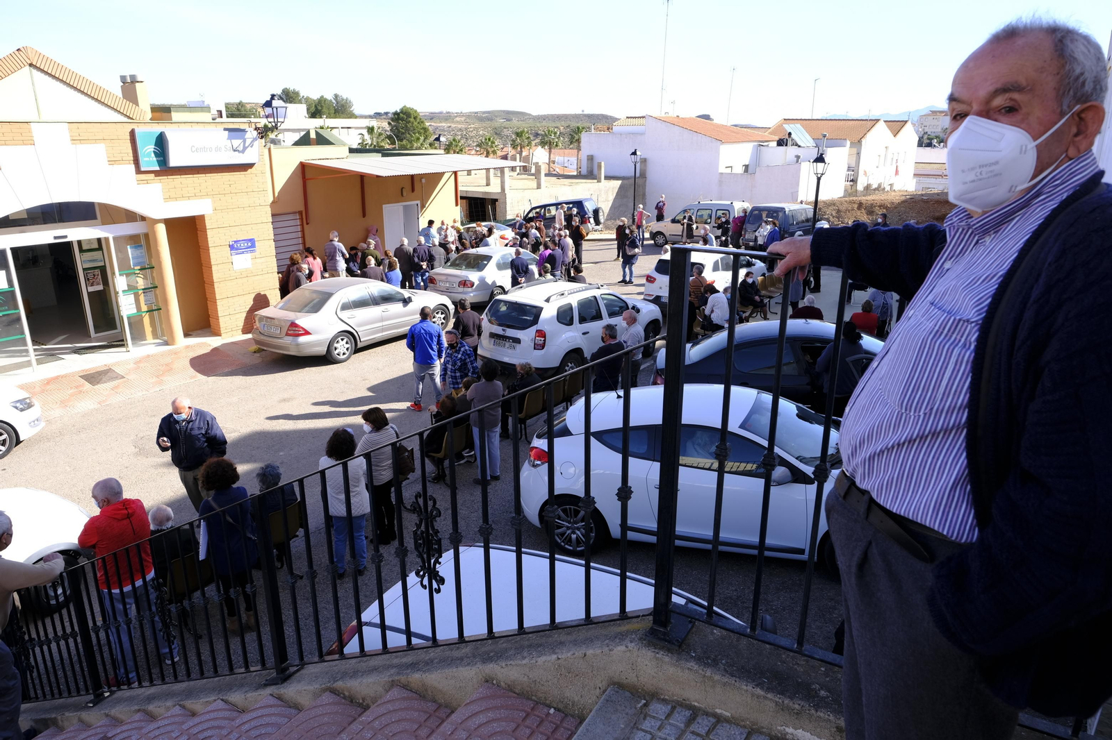 Fotogalería vacunación COVID-19 en Sorbas y Tabernas. Almería