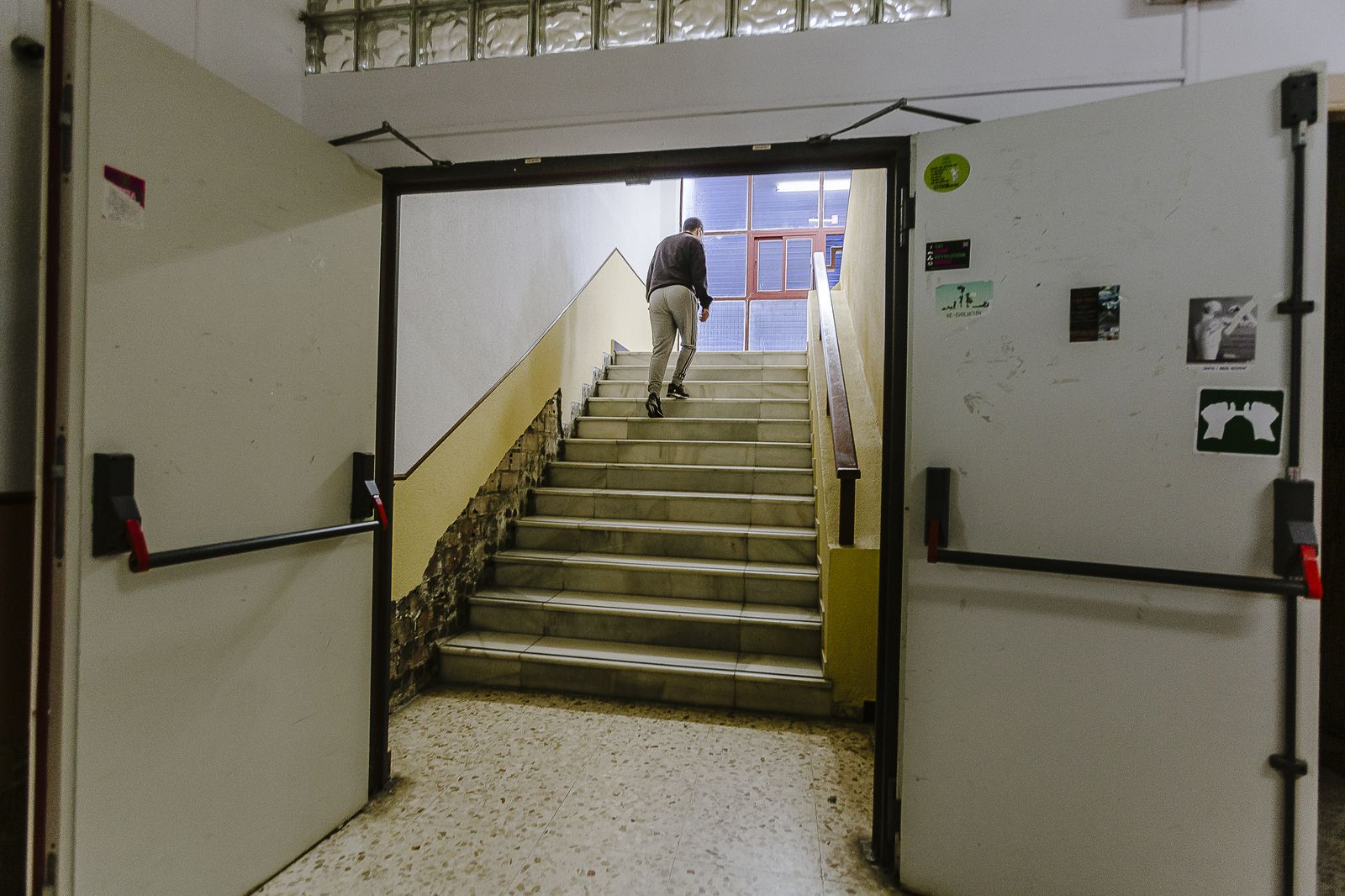 Estado actual de las instalaciones de la Facultad de Ciencias de la Educación