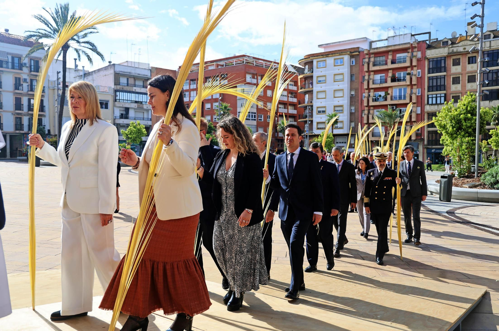 Domingo de Ramos 2025: Imágenes de la Misa presidida por el obispo de Huelva, Santiago Gómez, en la Catedral de Huelva