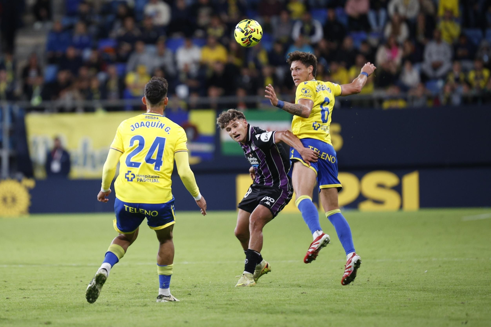 Las imágenes del Cádiz CF- Valladolid