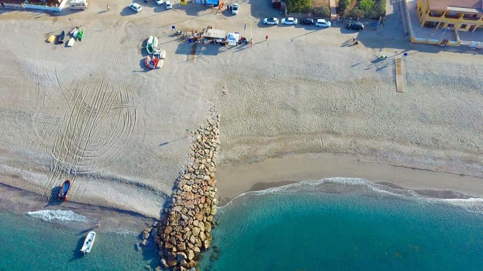 Litoral costero de Balanegra, el municipio más joven de la provincia de Almería