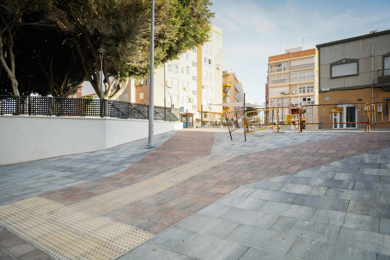 Imágenes de las calles en obras