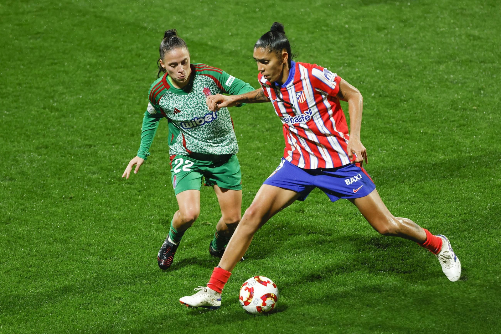 Las mejores imágenes de las semifinales entre Granada y Atlético de Madrid