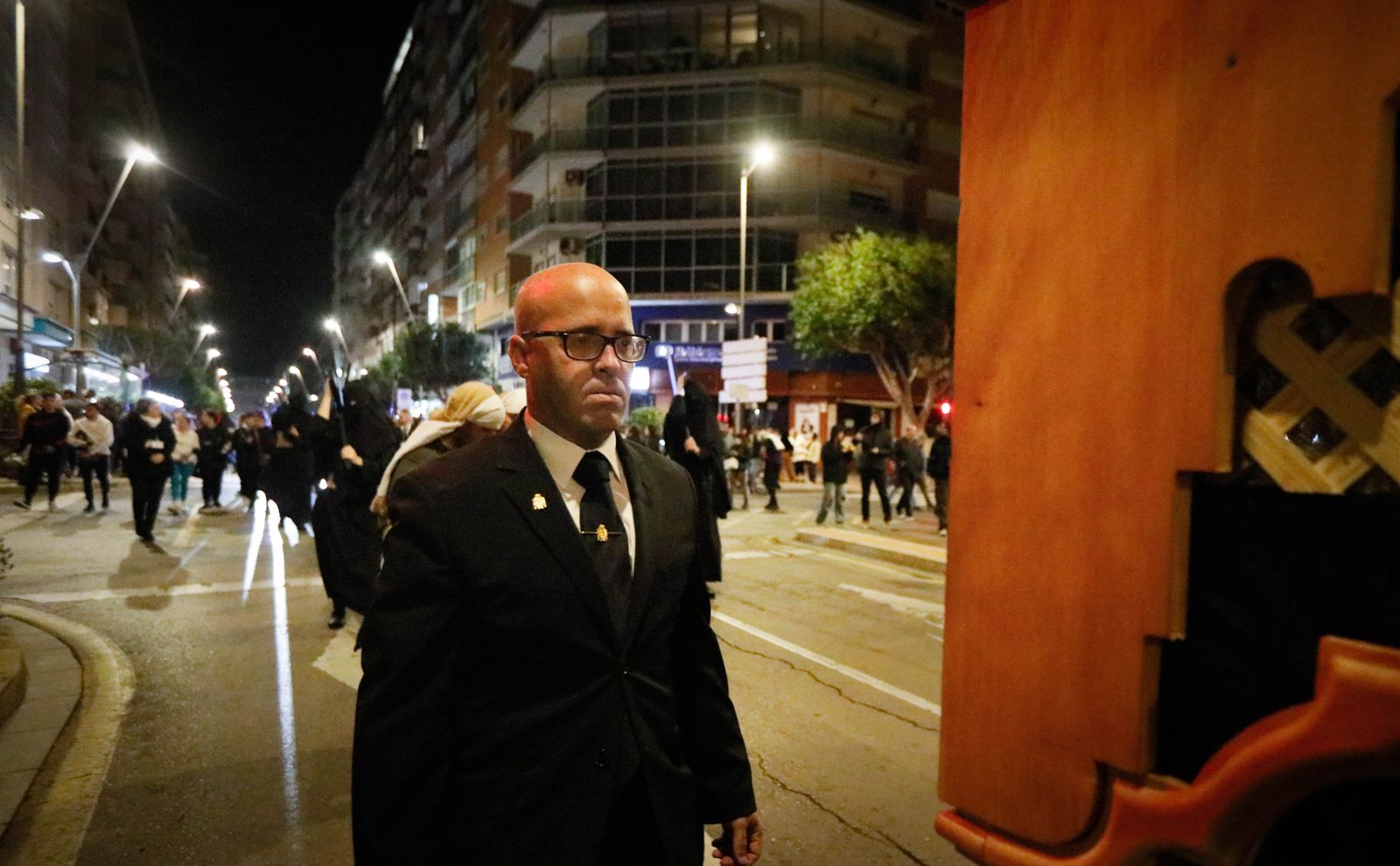 La procesión de La Caridad de Almería, en imágenes
