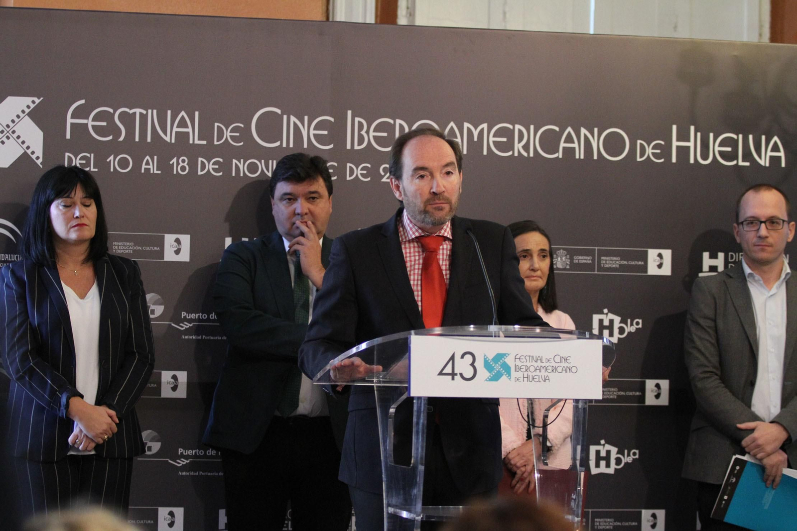 Presentación oficial de la 43 edición del Festival de Cine Iberoamericano de Huelva