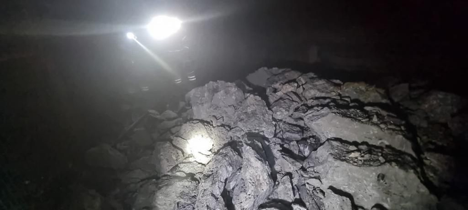 Las fotos del interior del túnel incendiado en Gibraltar