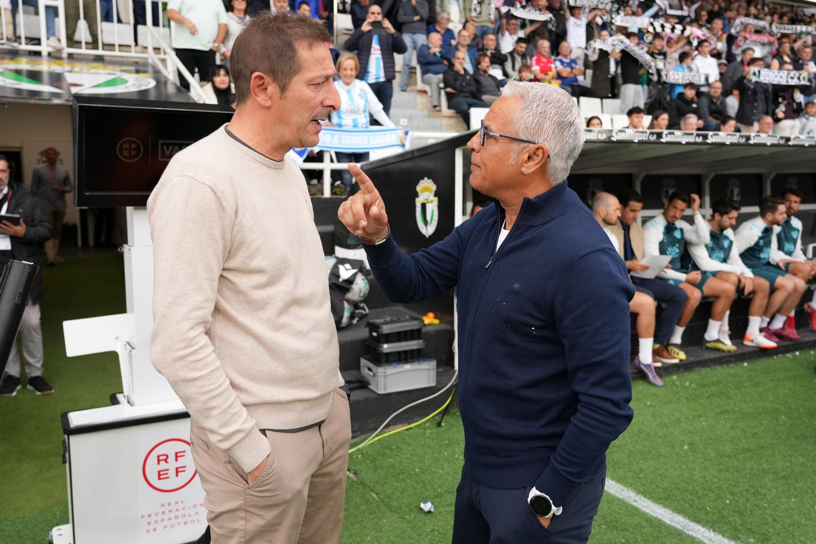 Las fotos del Burgos-Málaga CF