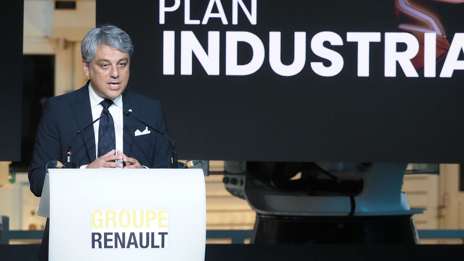 Luca de Meo, presidente de Renault