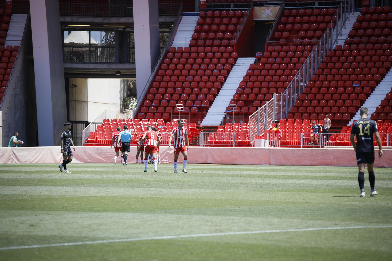 Imágenes del partido entre el Almería B y el Real Jaén