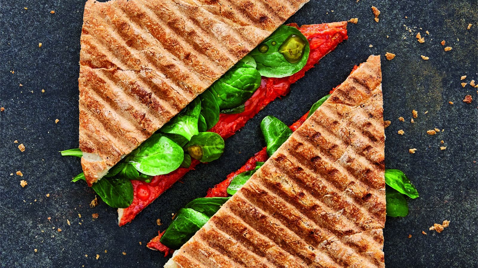 Uno de los sándwiches que se sirven en Panther.