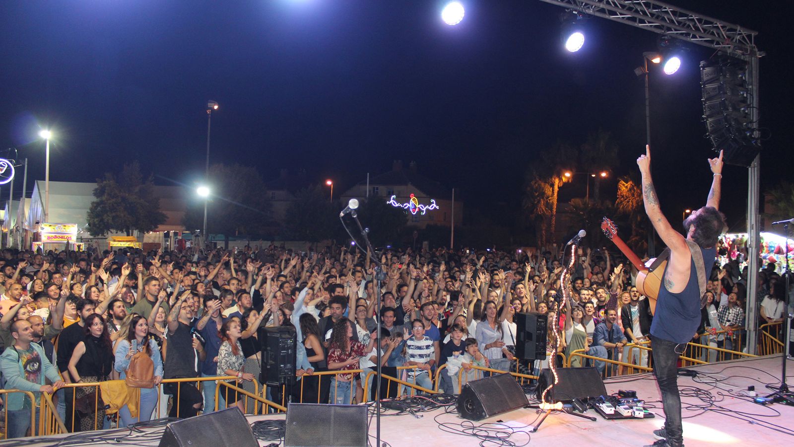 Concierto en la Feria de Gines.