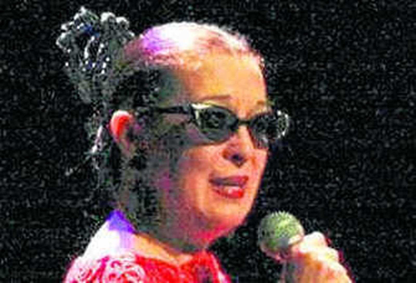 La artista Martirio y su hijo, el guitarrista Raúl Rodríguez, en la imagen.