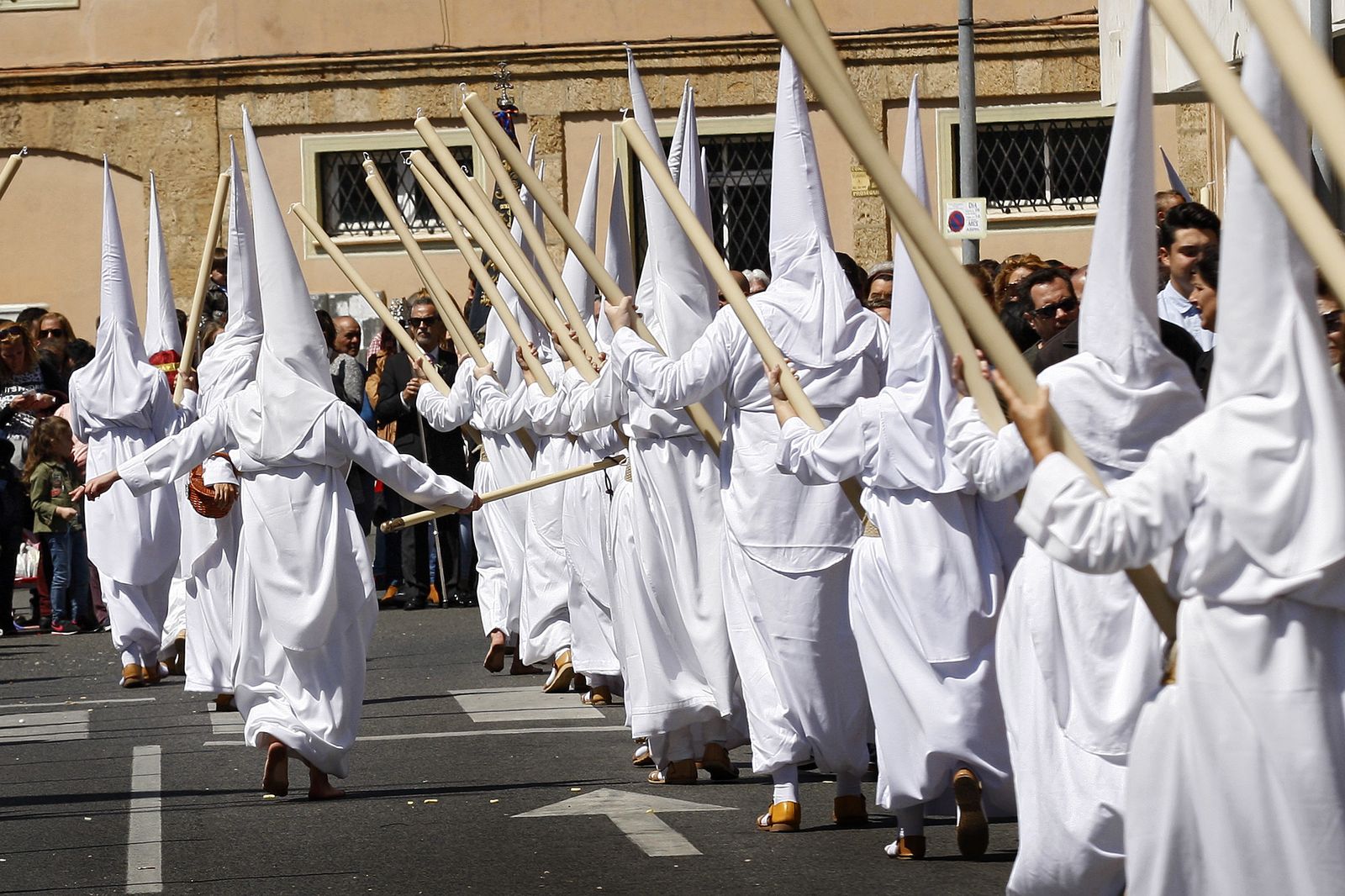 Salida de la hermandad del Despojado