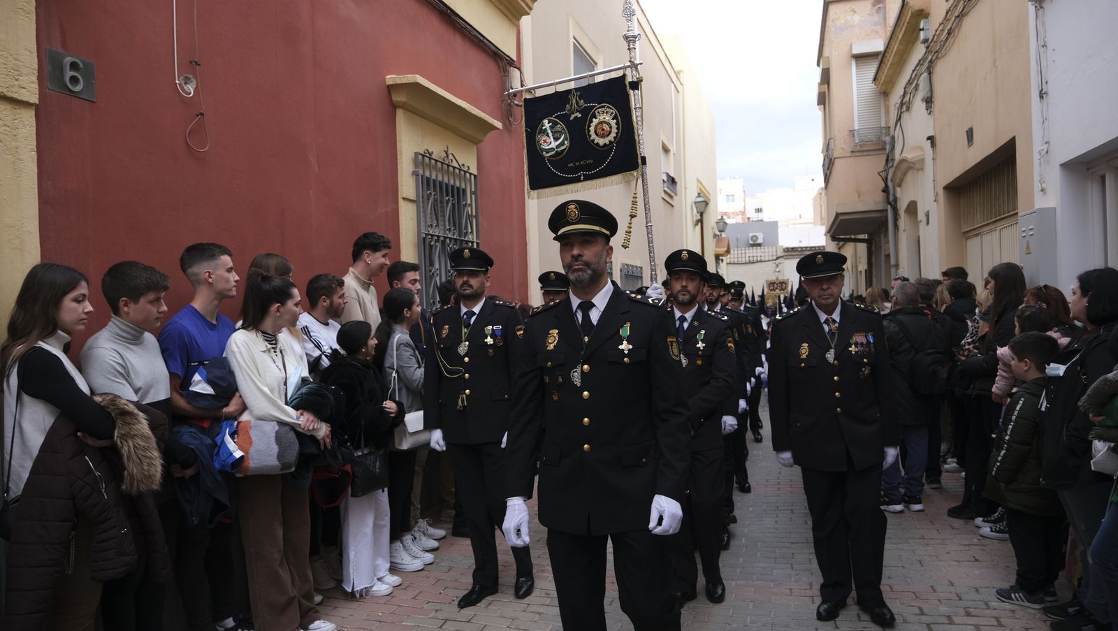 Procesión de Macarena en Almería, en imágenes.