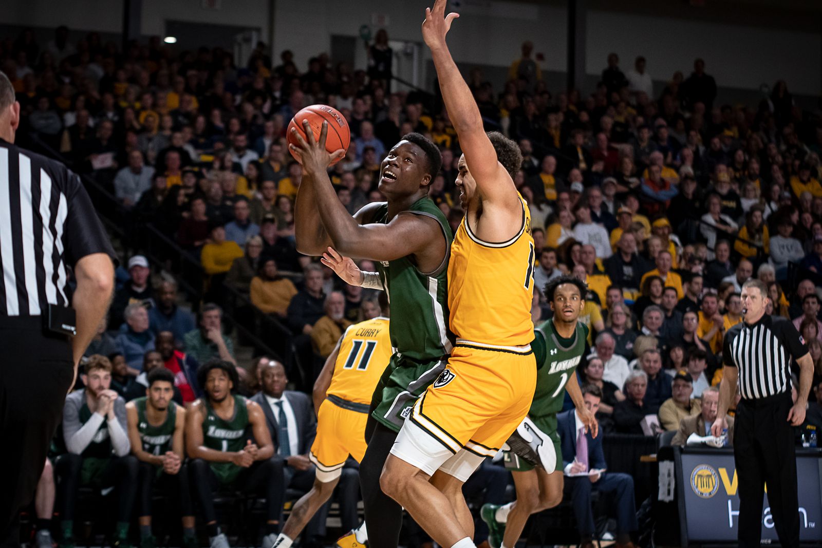 Gody Dike, en un partido de esta temporada.