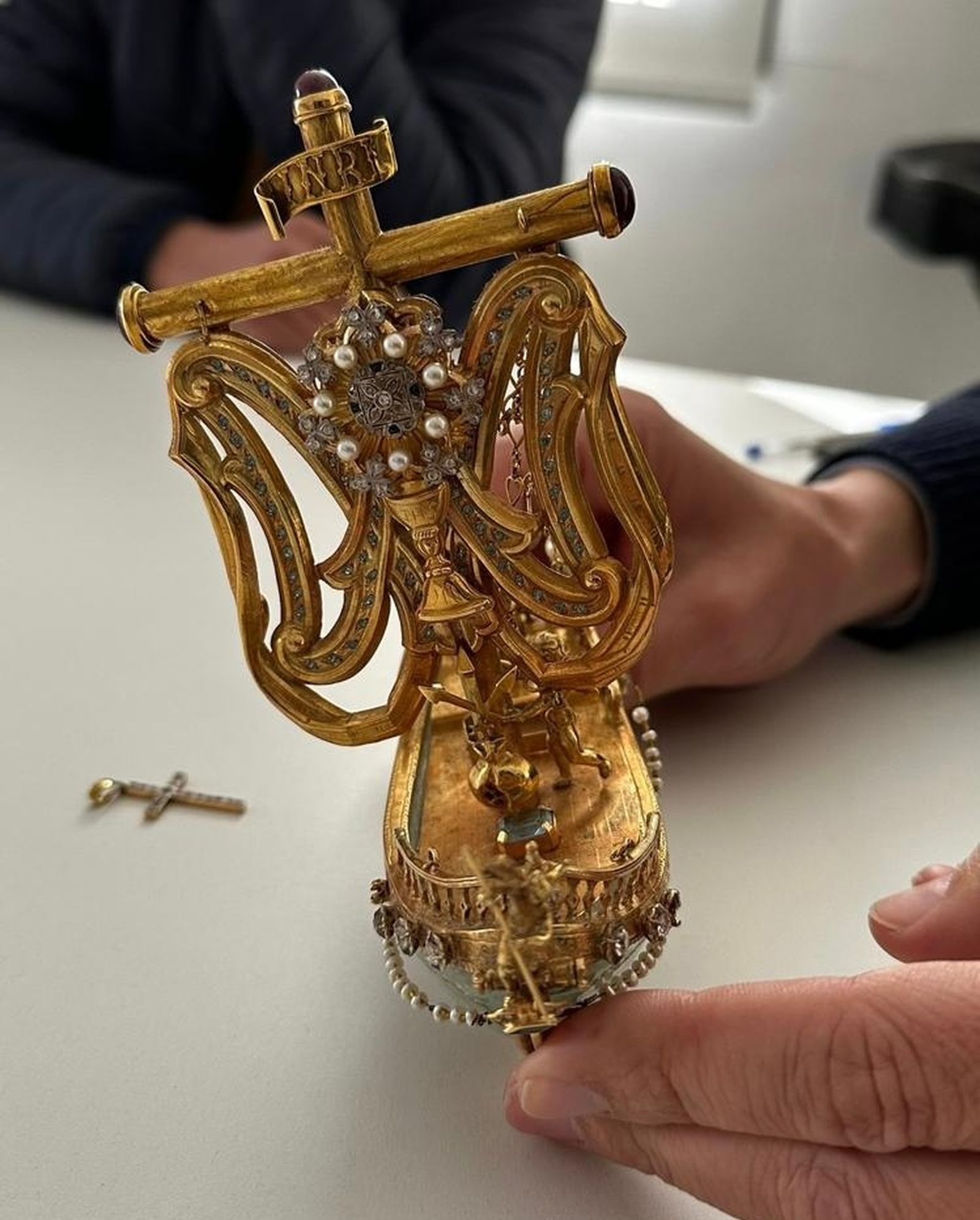 El barco recuperado de la Virgen de Consolación