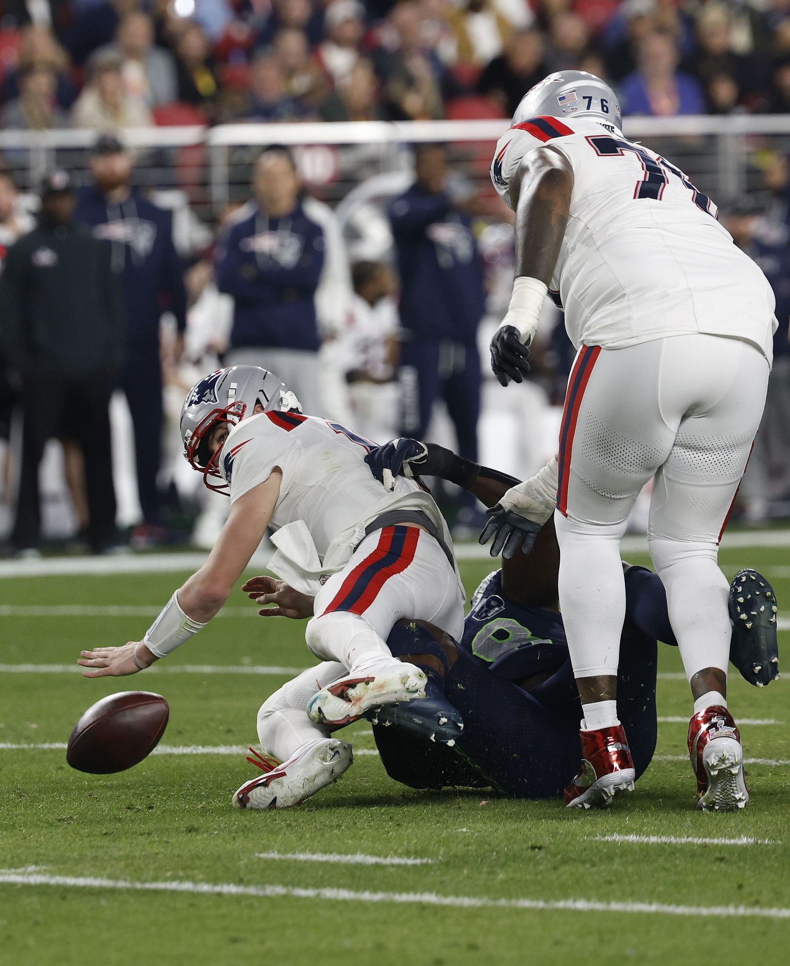 Las mejores fotos de la Super Bowl con la actuación de Bad Bunny