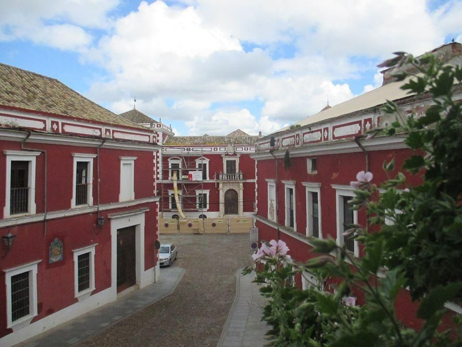 El centro de Fernán Núñez, vacío durante el confinamiento. El centro de Fernán Núñez, vacío durante el confinamiento.