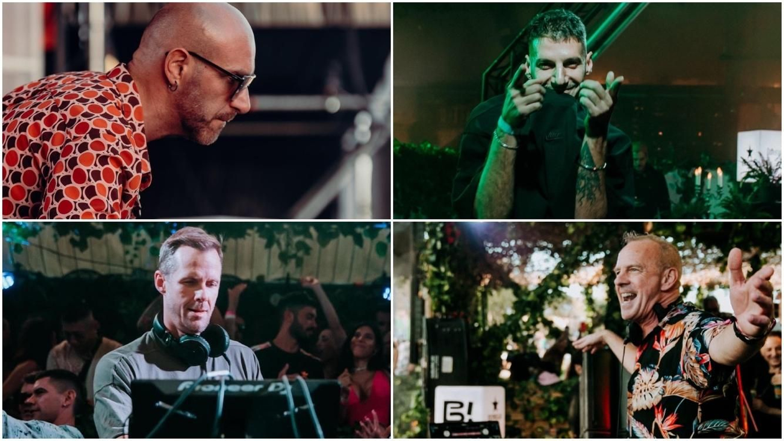Varios de los artistas que llegan esta primavera al Brunch Electronik de Málaga.