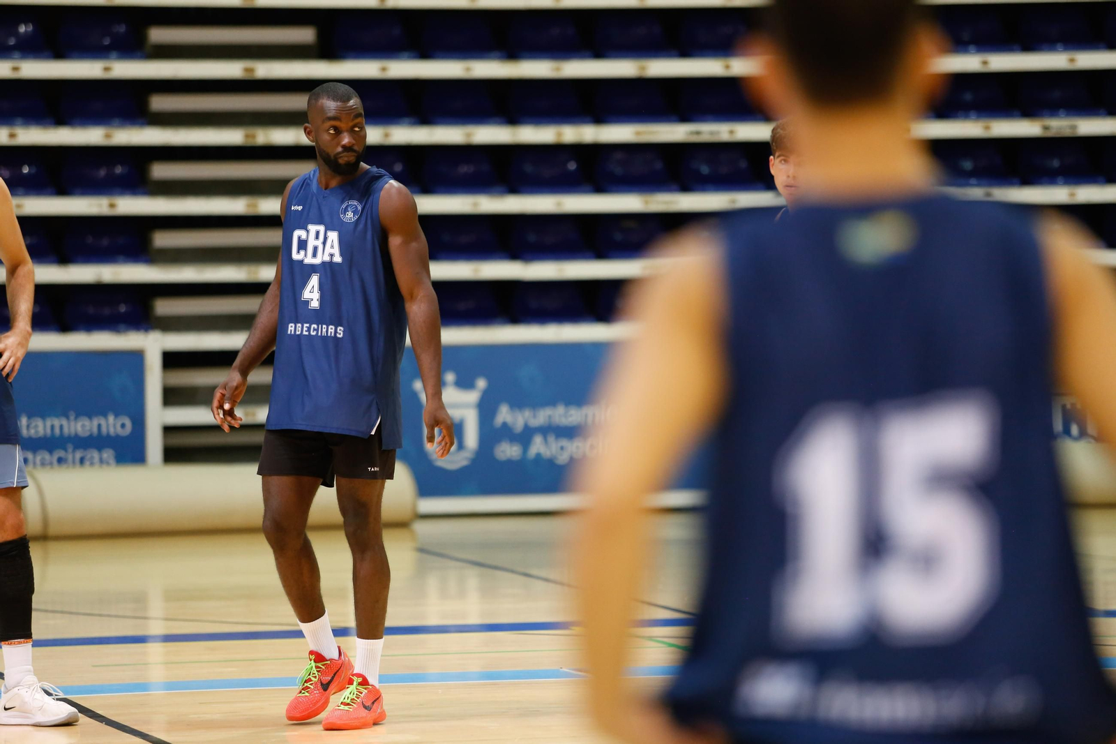 Las fotos del primer entrenamiento de pretemporada del Club Baloncesto Algeciras