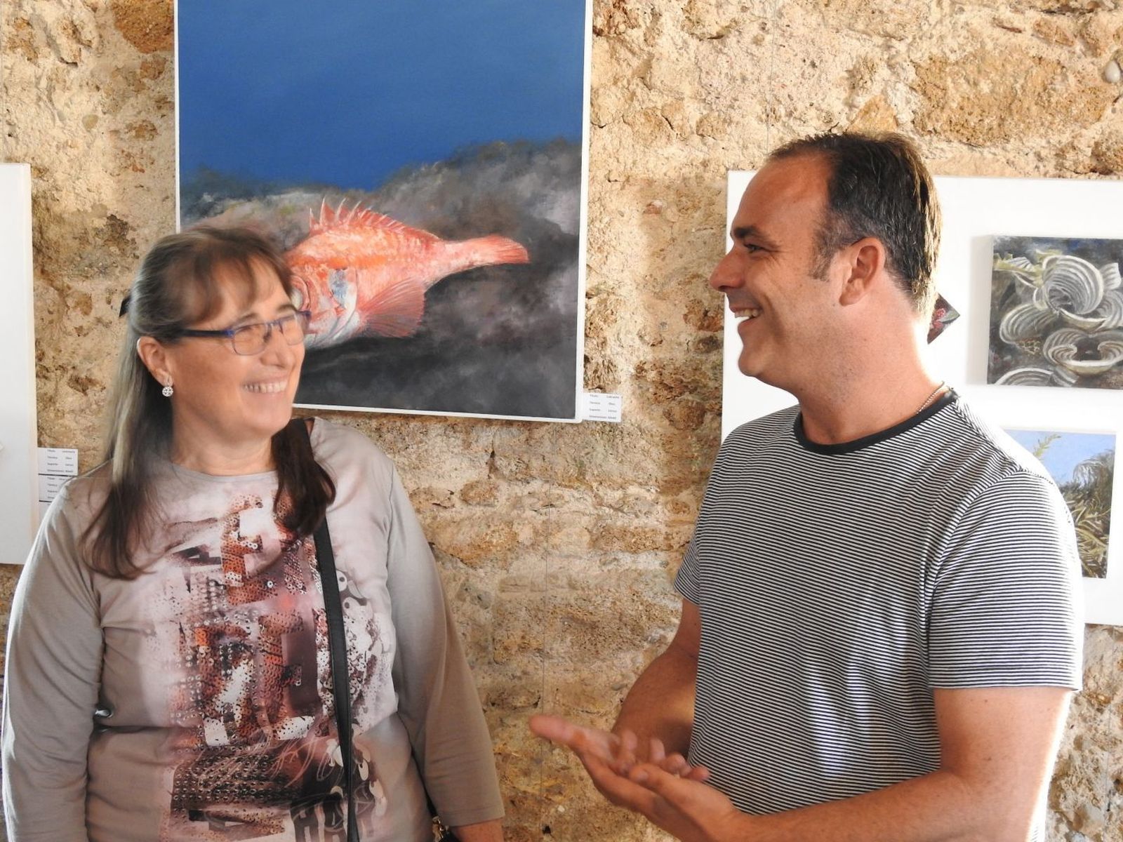 Aponiente: exposición de Ángeles Morales