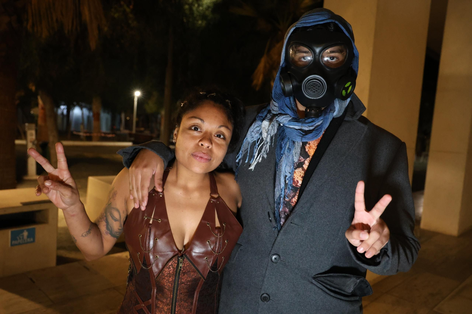 La noche de Halloween en Málaga, en imágenes