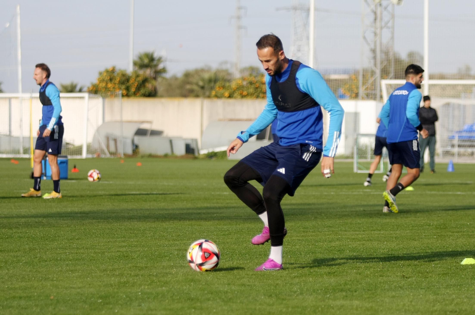 Entrenamiento del Recreativo de Huelva en imágenes
