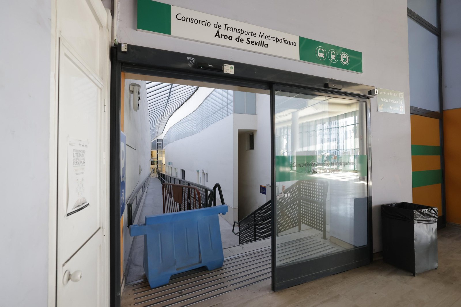 Las imágenes de las obras de la estación de autobuses Plaza de Armas