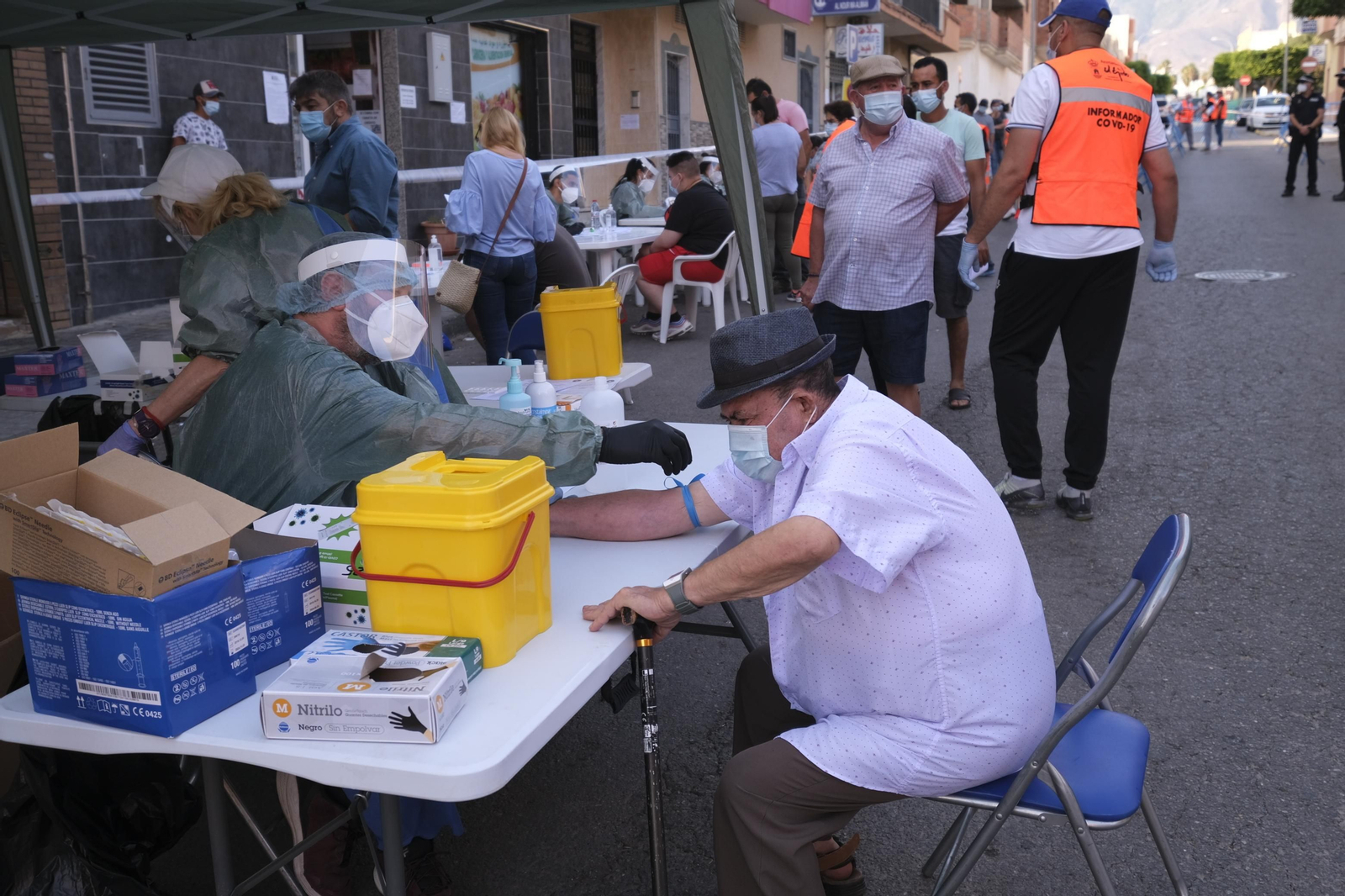 Fotogalería pruebas serológicas de la COVID-19 en Santa María del Águila