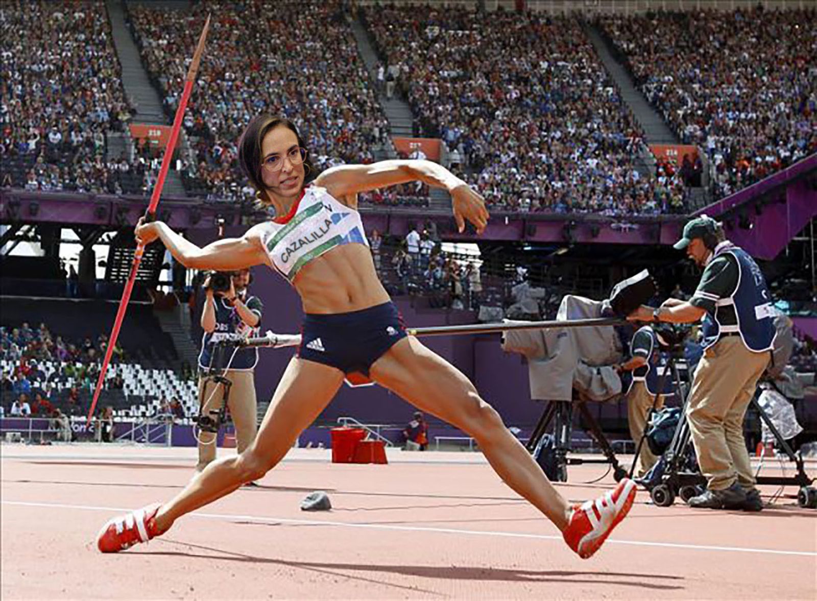 Cazalilla, lanzadora de jabalina