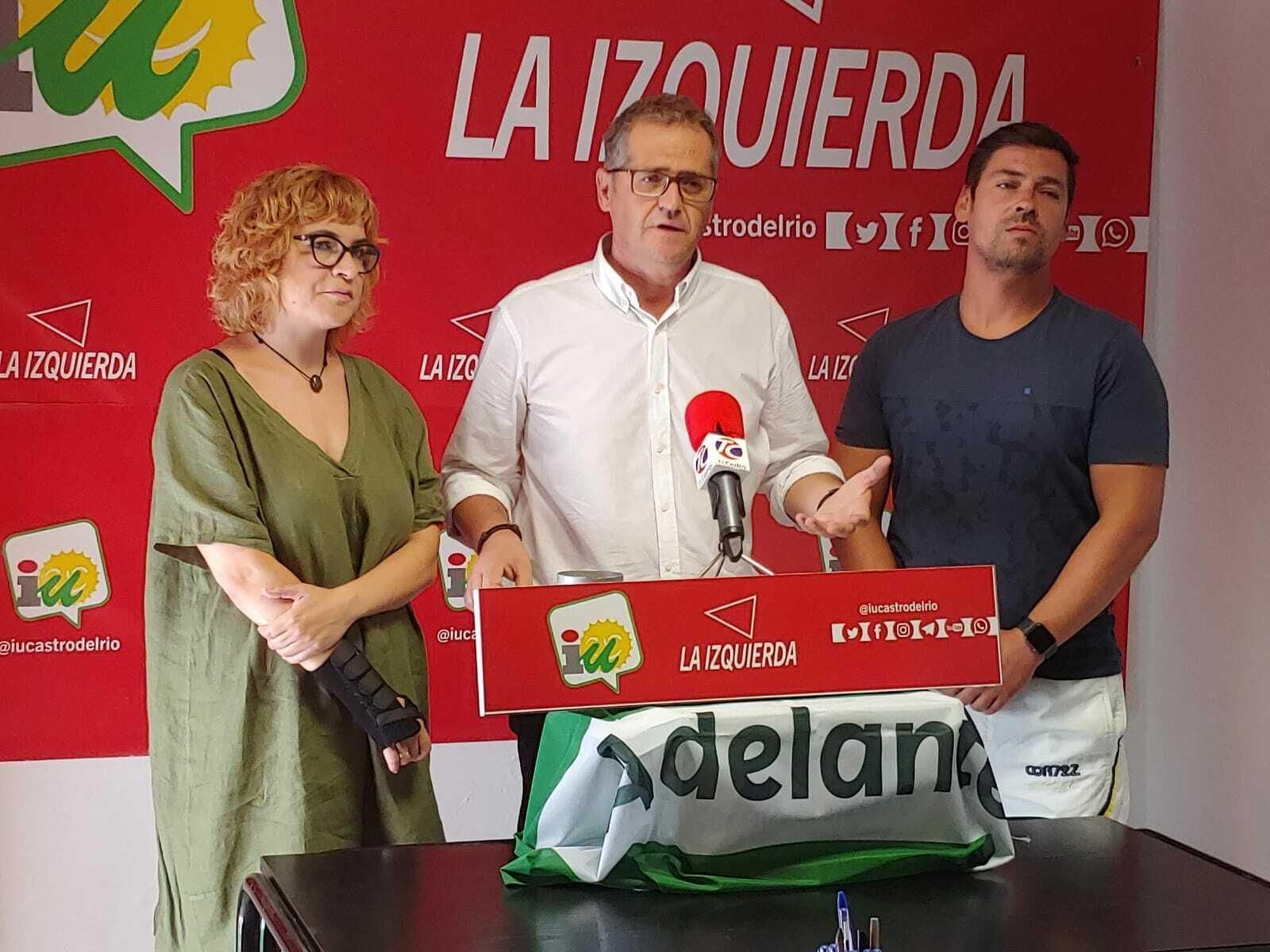 Rueda de prensa de IU.