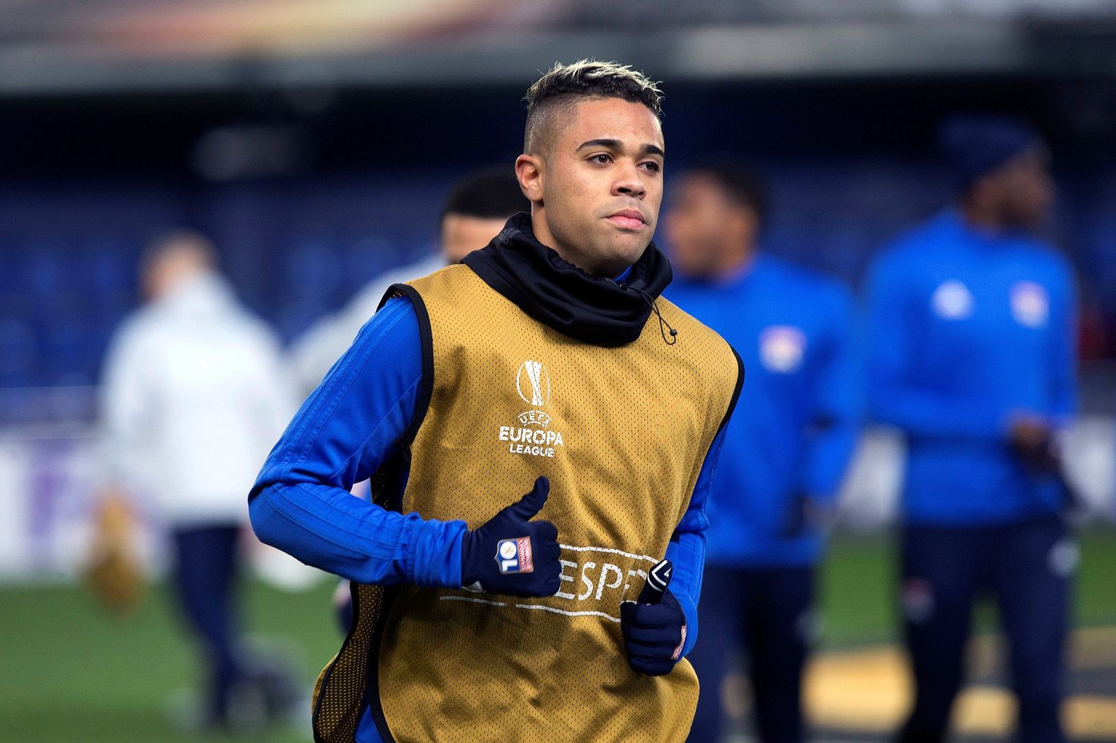 Mariano se ejercita con el Lyon en Villarreal.