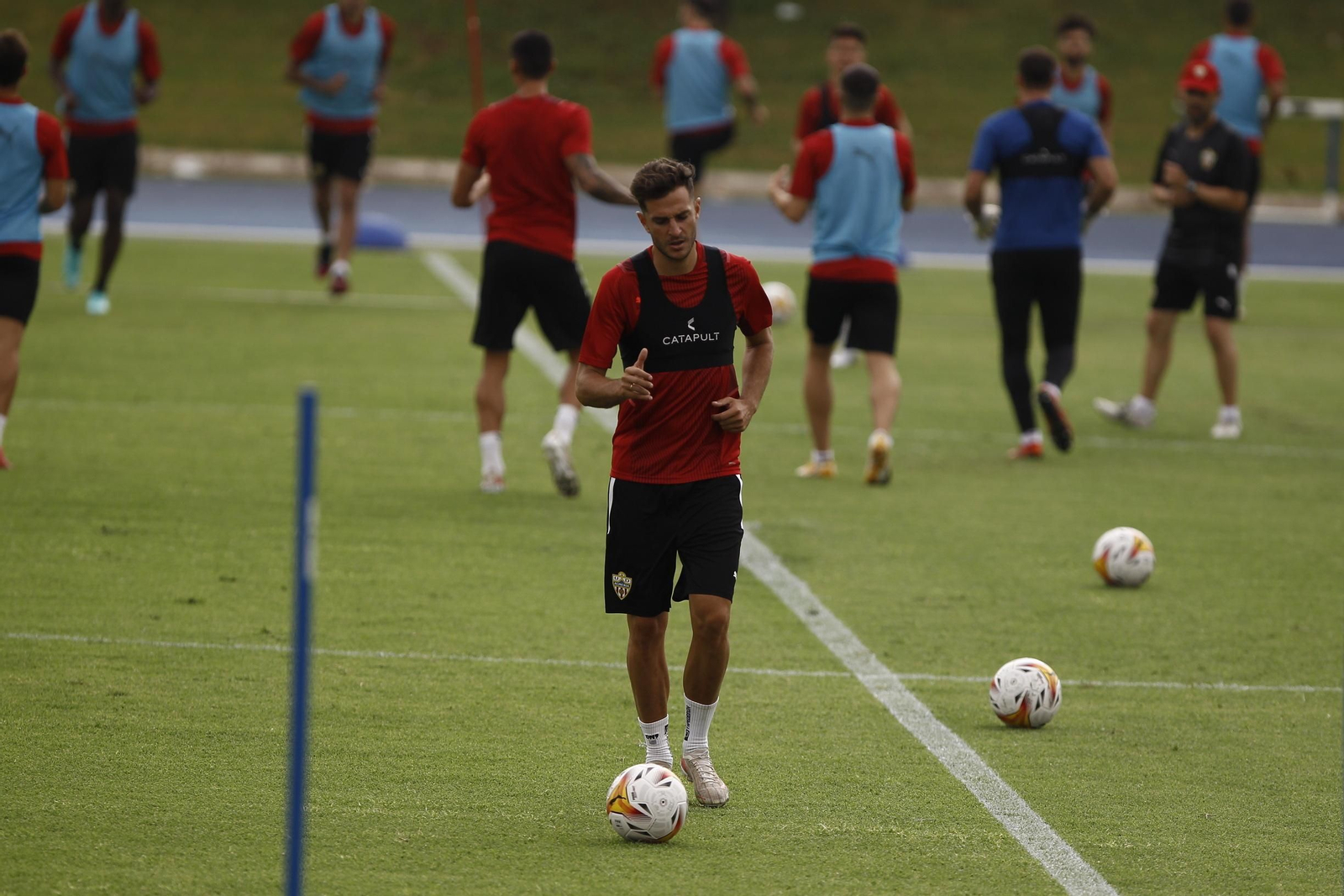 Fotogalería entrenamiento U.D. Almería
