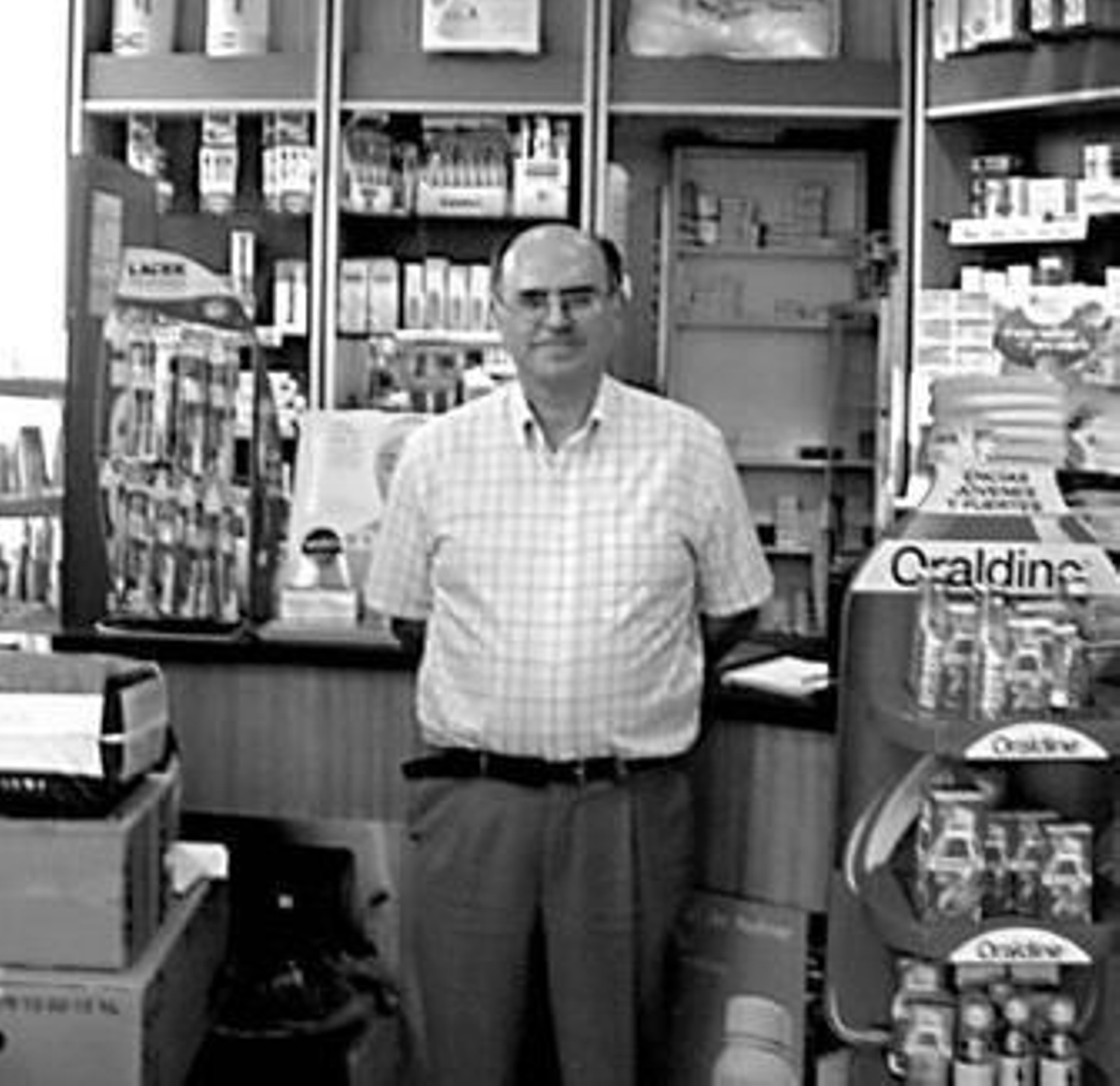 Julio Puertas, farmacéutico en Almería.