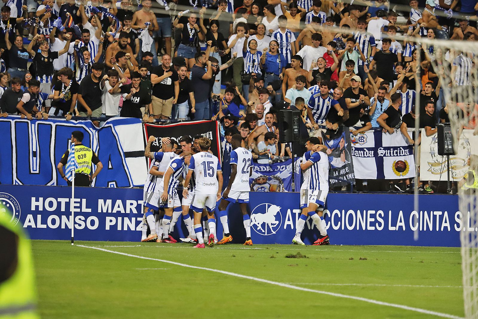 Imágenes del encuentro entre el Recreativo de Huelva y el Málaga